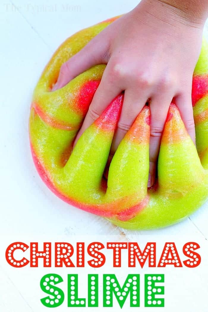 2 Christmas Slime Recipes Christmas Slime No Borax