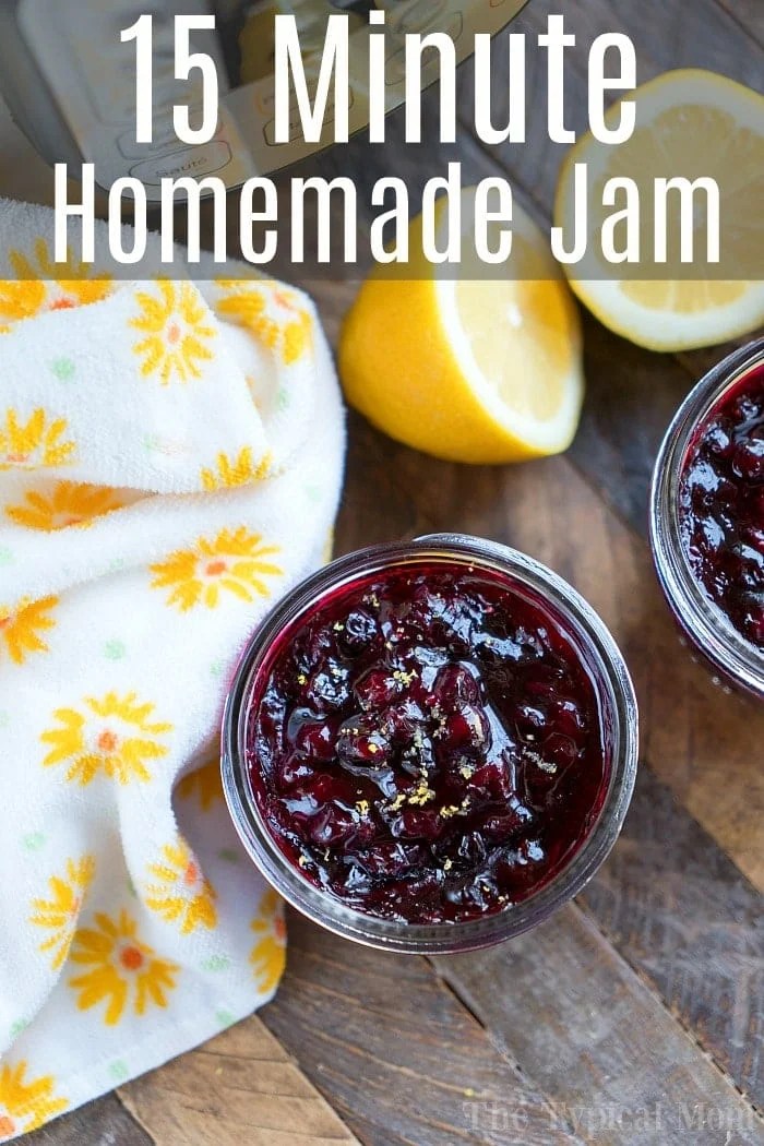 15 Min. Pressure Cooker Jam Instant Pot Jam Ninja Foodi Jam