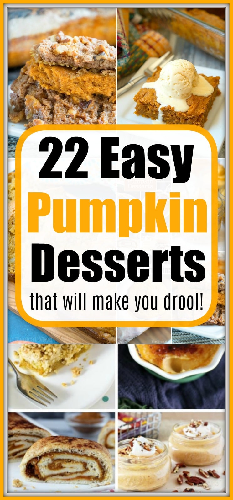 Easy Pumpkin Dessert Recipes with Pumpkin Puree