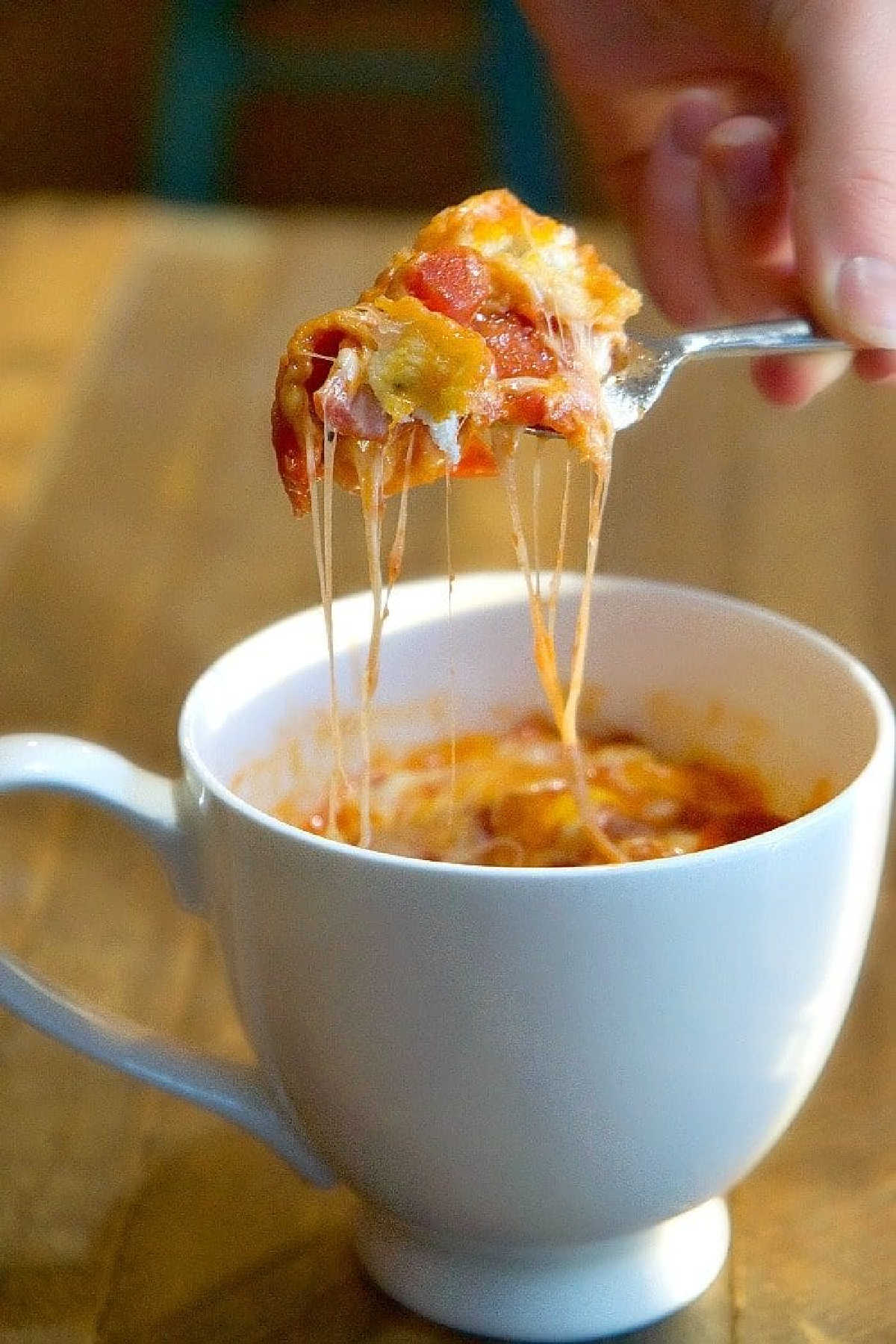 Pizza in a Mug Microwave Pizza in a Mug Mug Pizza Recipe