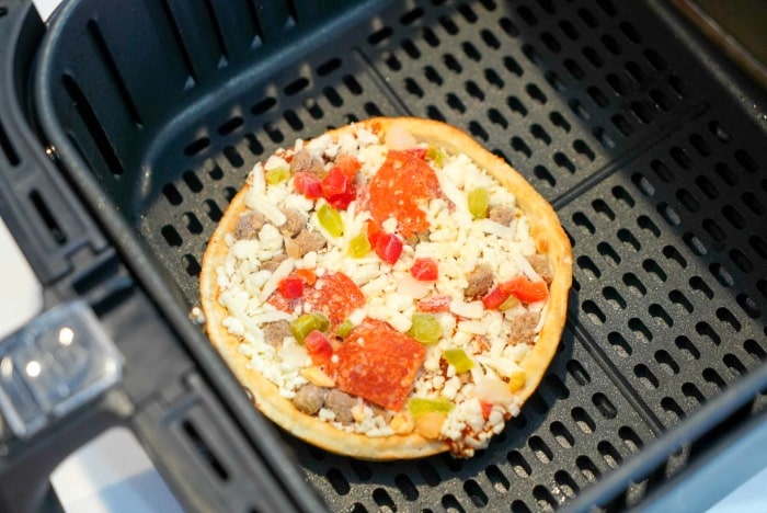 Frozen Pizza in Air Fryer · The Typical Mom