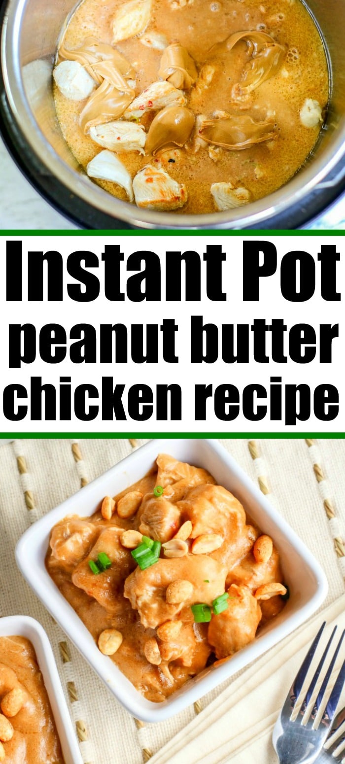 Instant Pot Peanut Butter Chicken Ninja Foodi Peanut Butter Chicken