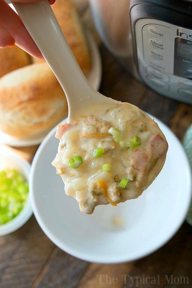 Easy Instant Pot Clam Chowder Ninja Foodi Clam Chowder