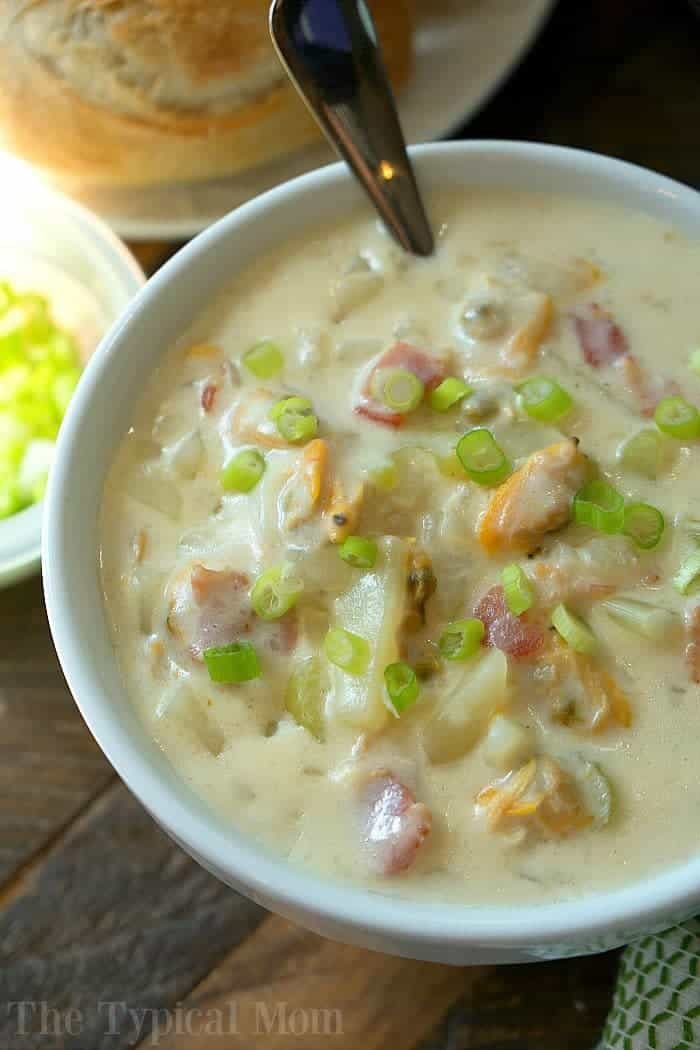 Easy Instant Pot Clam Chowder Ninja Foodi Clam Chowder