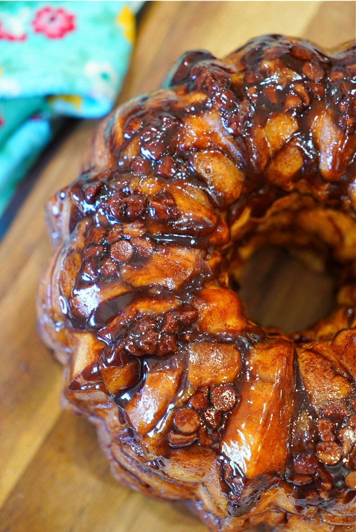 Rhodes Monkey Bread with Cinnamon Rolls Frozen Bread Dough