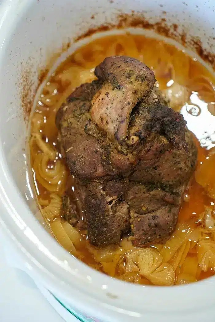 Boneless Slow Cooker Pork Shoulder Crockpot Pork Shoulder