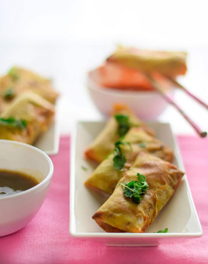 Air Fryer Egg Rolls Easy Ninja Foodi Egg Rolls Recipe
