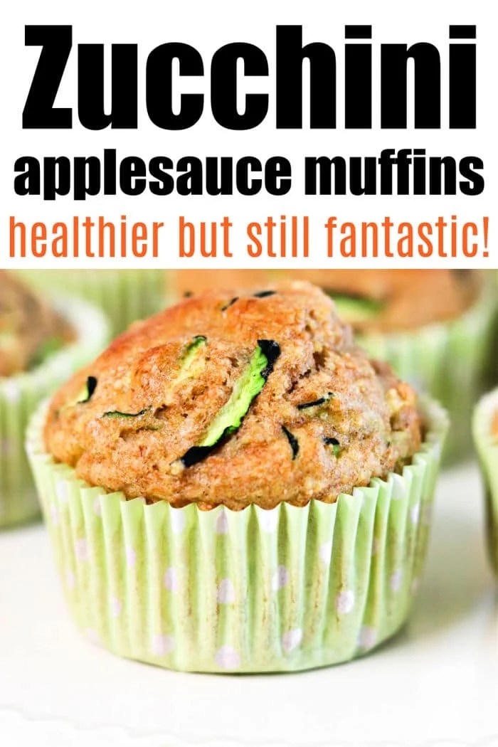 Healthy Zucchini Applesauce Muffins Applesauce Muffins Mini
