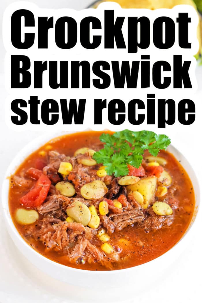 Best Slow Cooker Crockpot Brunswick Stew with Potatoes