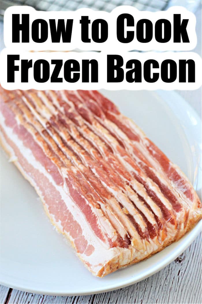 How to Cook Frozen Bacon Pork or Turkey Bacon in the Oven