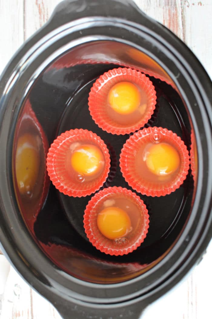 Slow Cooker Eggs Soft Boiled or Hard Boiled Eggs in Crockpot