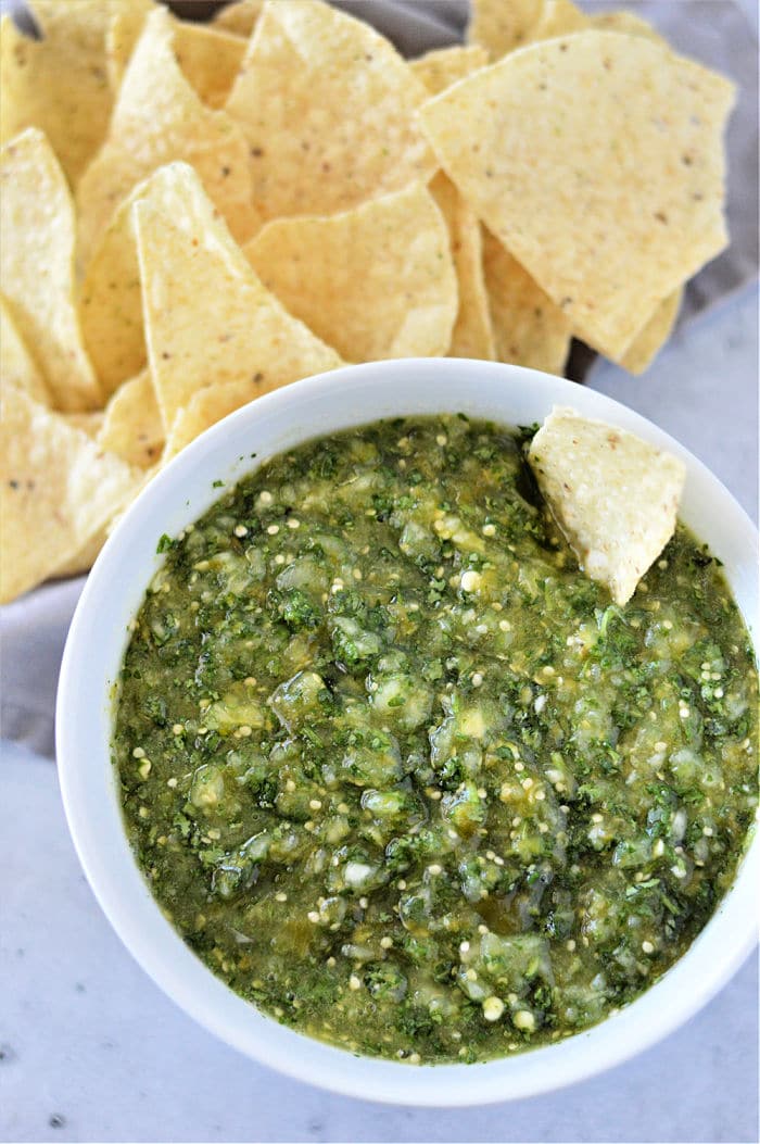 Copycat Qdoba Salsa Verde Recipe · The Typical Mom
