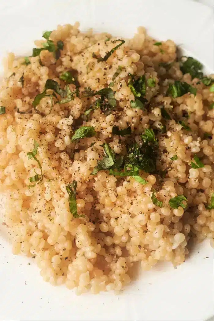 How to Cook Pearl Couscous on Stove, Microwave or Instant Pot