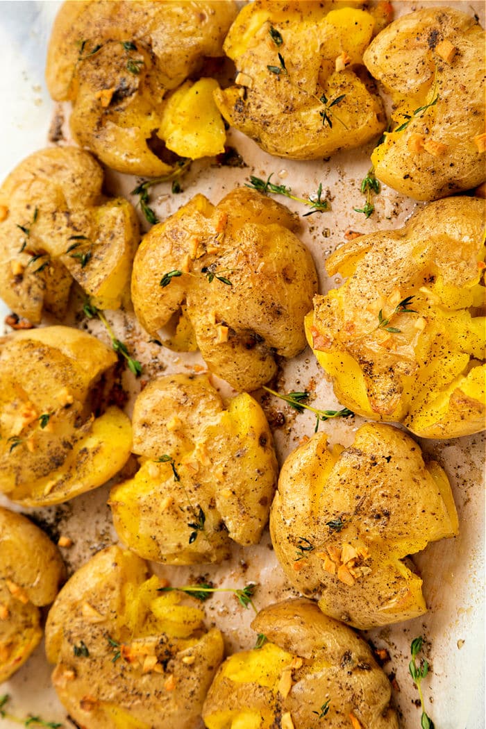 Smashed Potatoes Air Fryer Ninja Foodi Smashed Potatoes