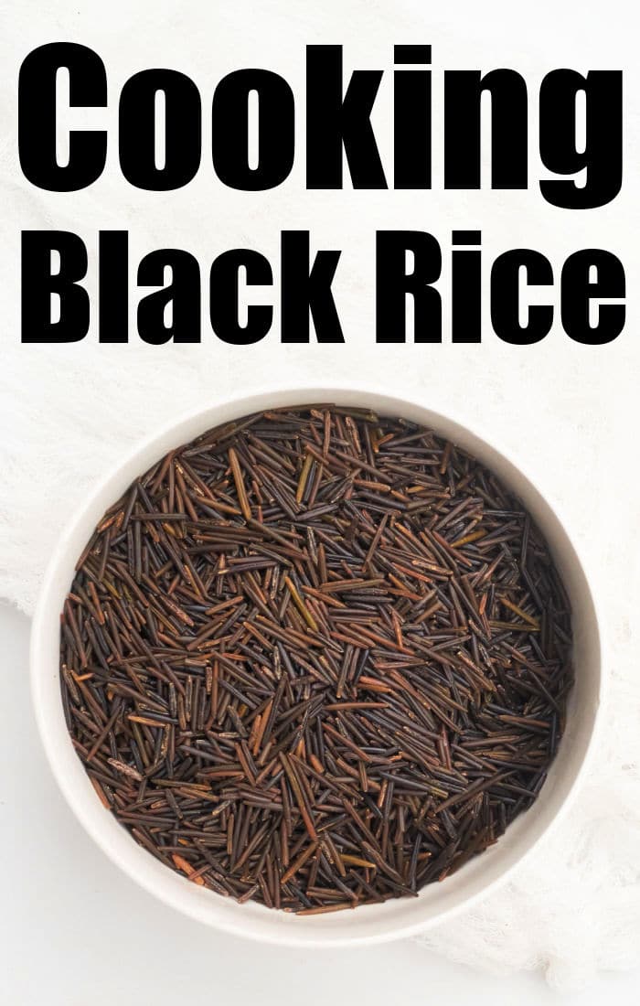 Instant Pot Black Rice Black Rice in Pressure Cooker