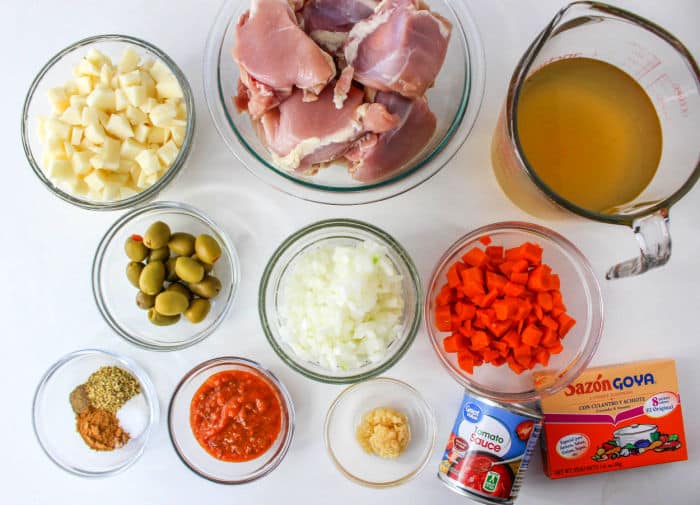 Slow Cooker Guisado de Pollo Puerto Rico Pollo Guisado Recipe