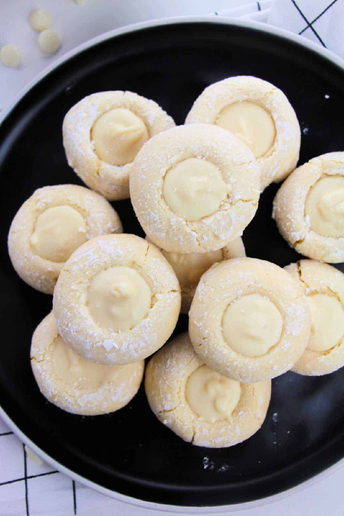 Lemon Cookies from Cake Mix Cake Mix Thumbprint Cookies