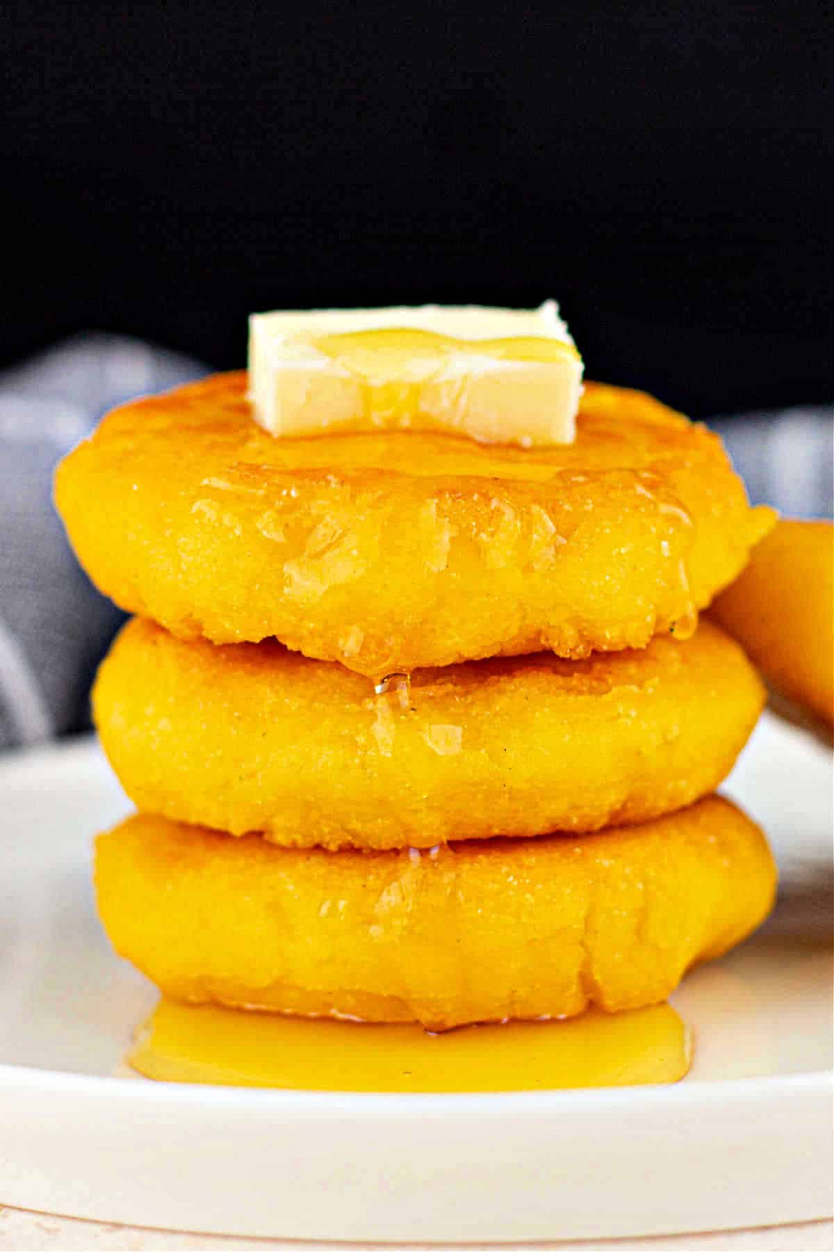 Hot Water Cornbread Cornbread Patties Fried on the Stove