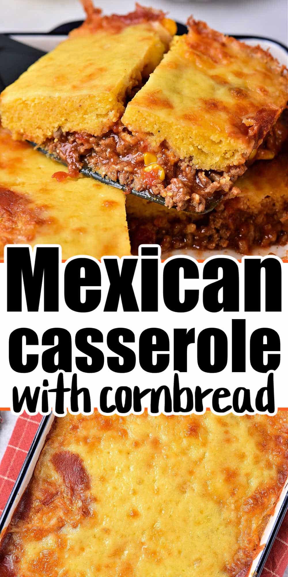Homemade or Jiffy Mexican Cornbread Casserole Ground Beef