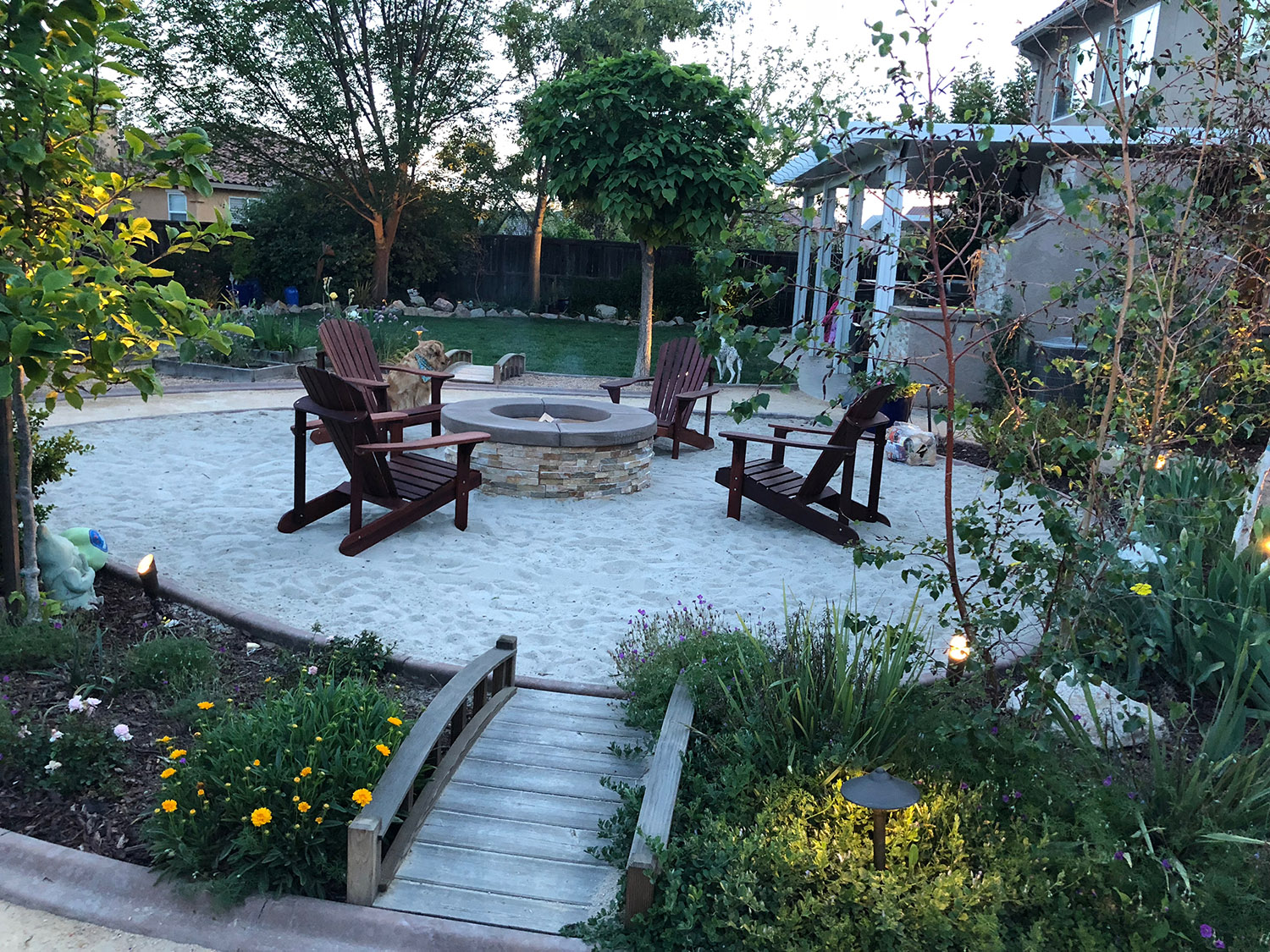 Wine Country Style McCabe's Landscape Construction