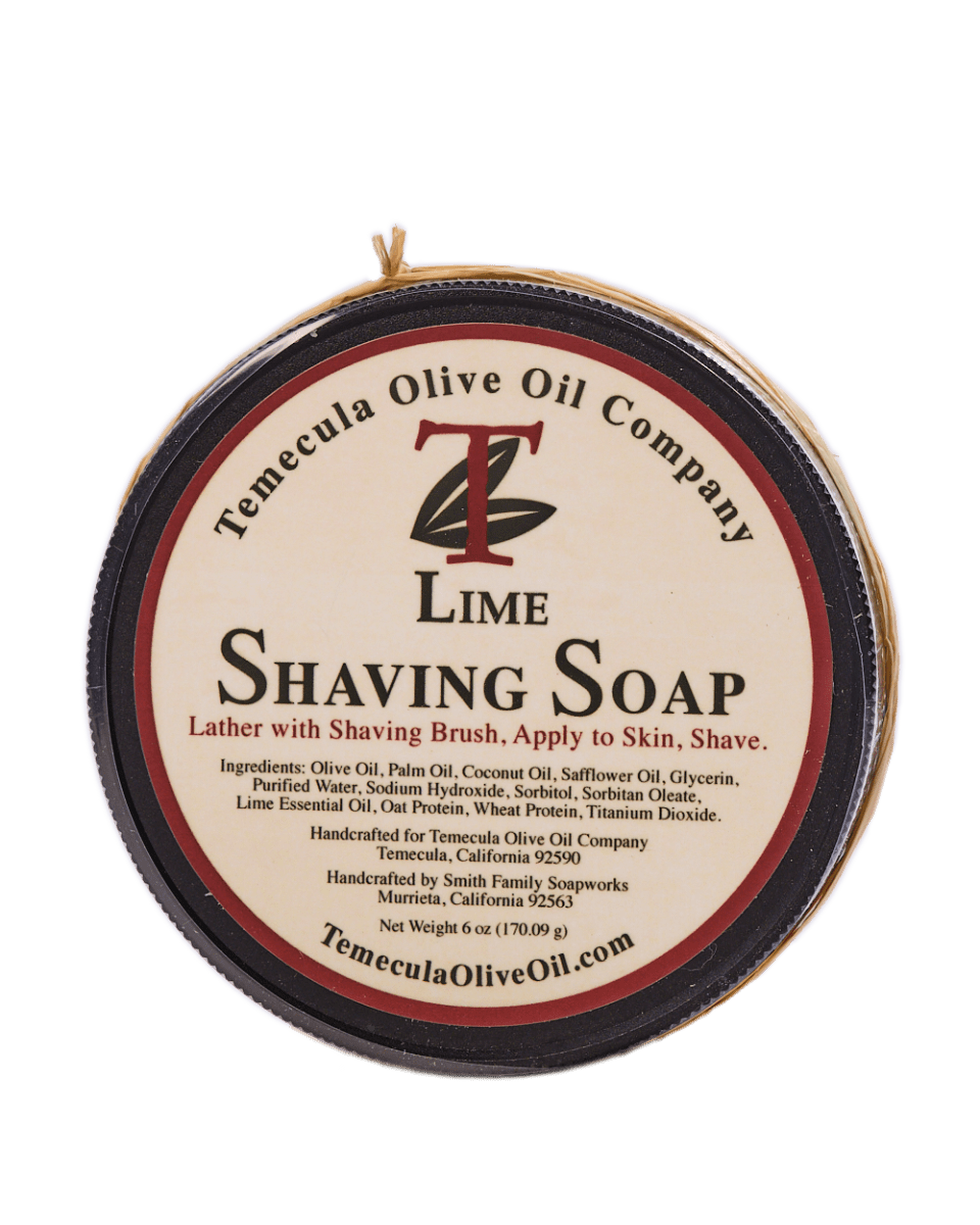 Lime Shaving Soap Temecula Olive Oil Company