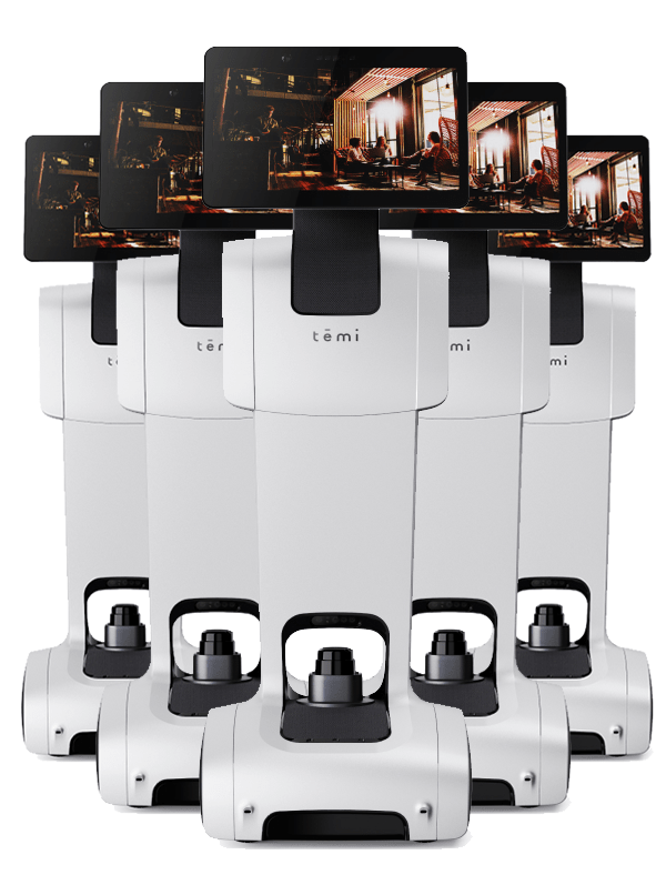 temi V3 Robot Black (Buy) temi robot temi robots for business