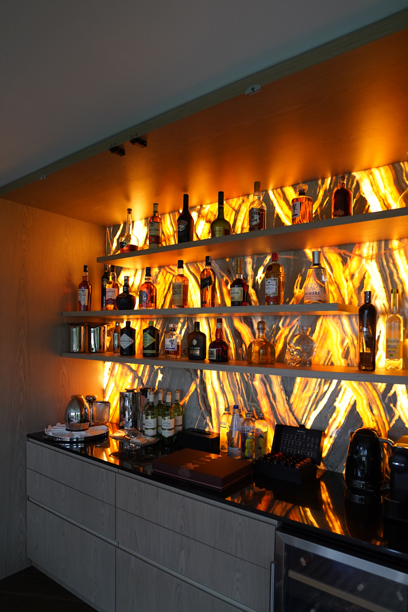 Starlica Onyx Bar Project Made With Natural Stone