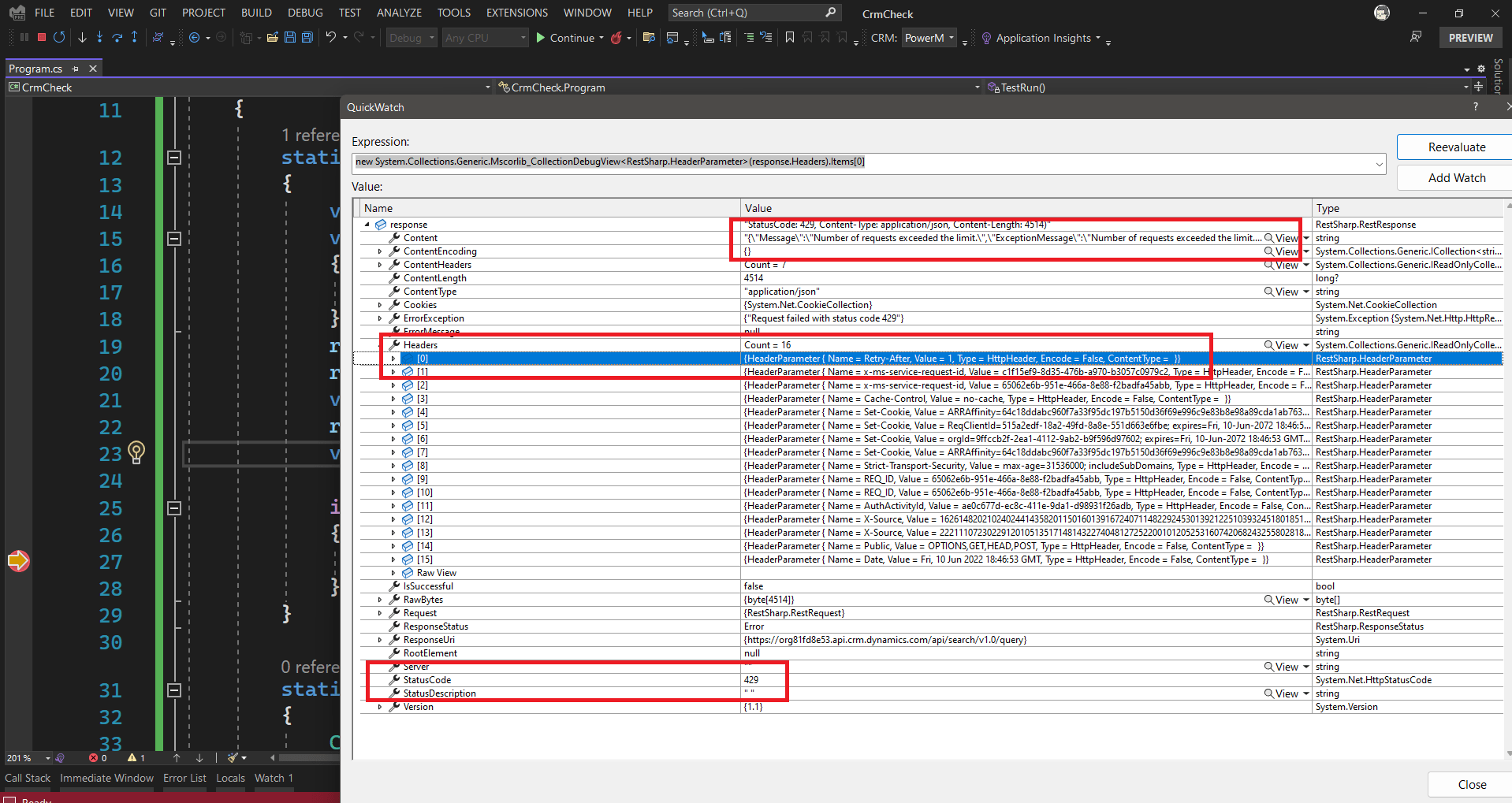 How to test service protection API limits in Dataverse Temmy Wahyu