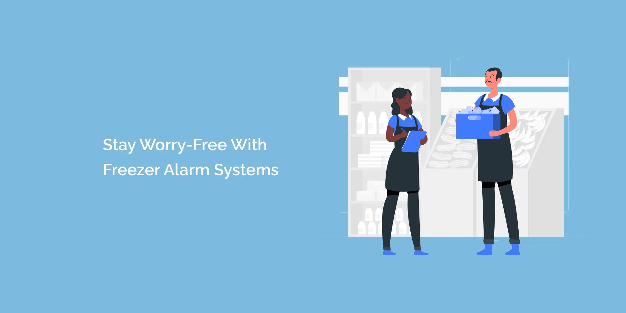 Stay WorryFree with Freezer Alarm Systems tempCube