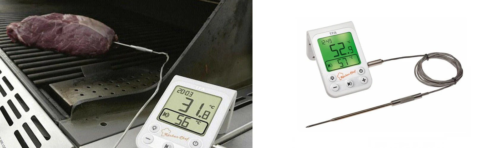 TFA KüchenChef Thermometer For Perfect BBQs — The Temperature Shop