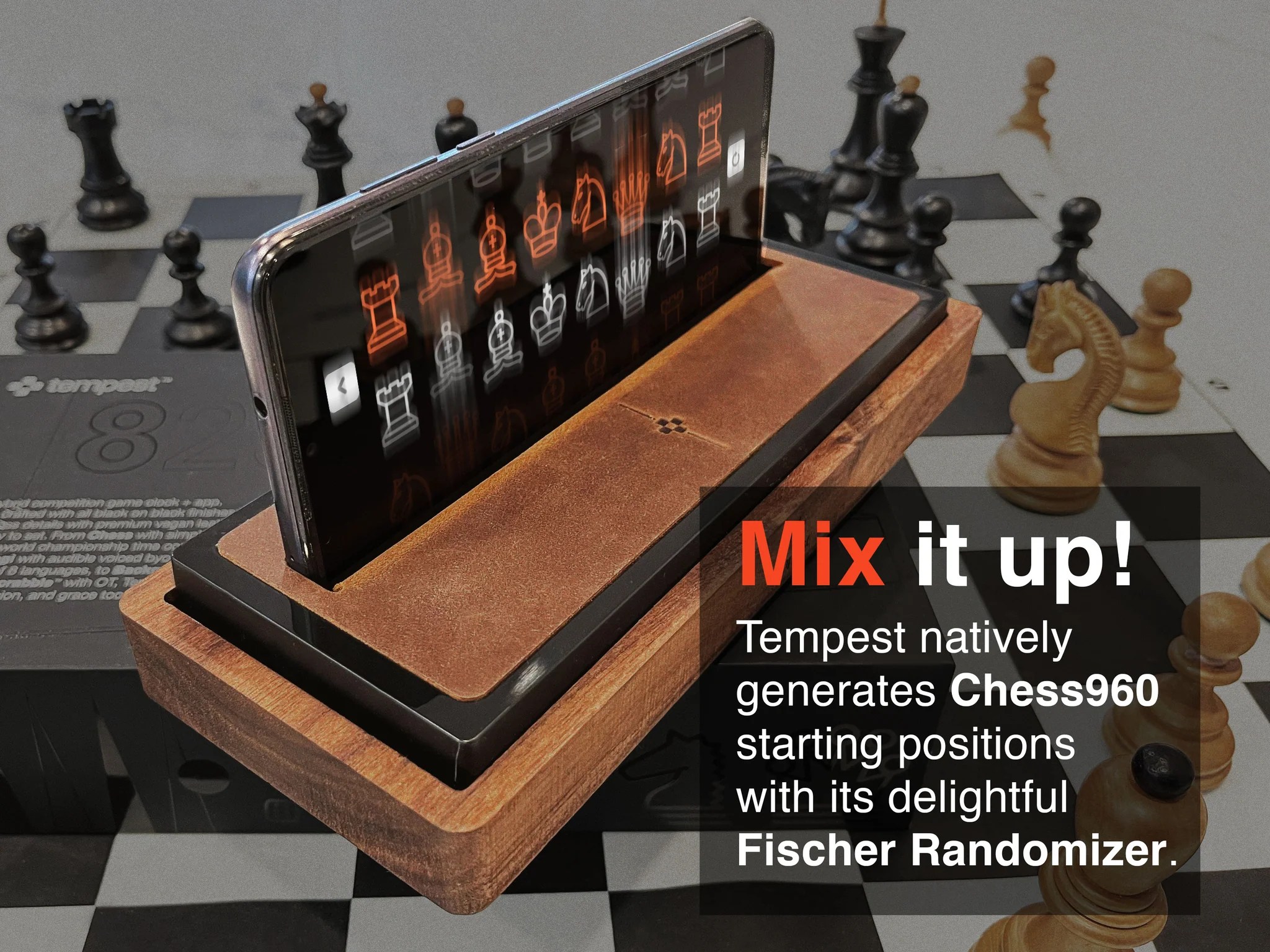 Tempest Deluxe Chess Clock Tempest Clock