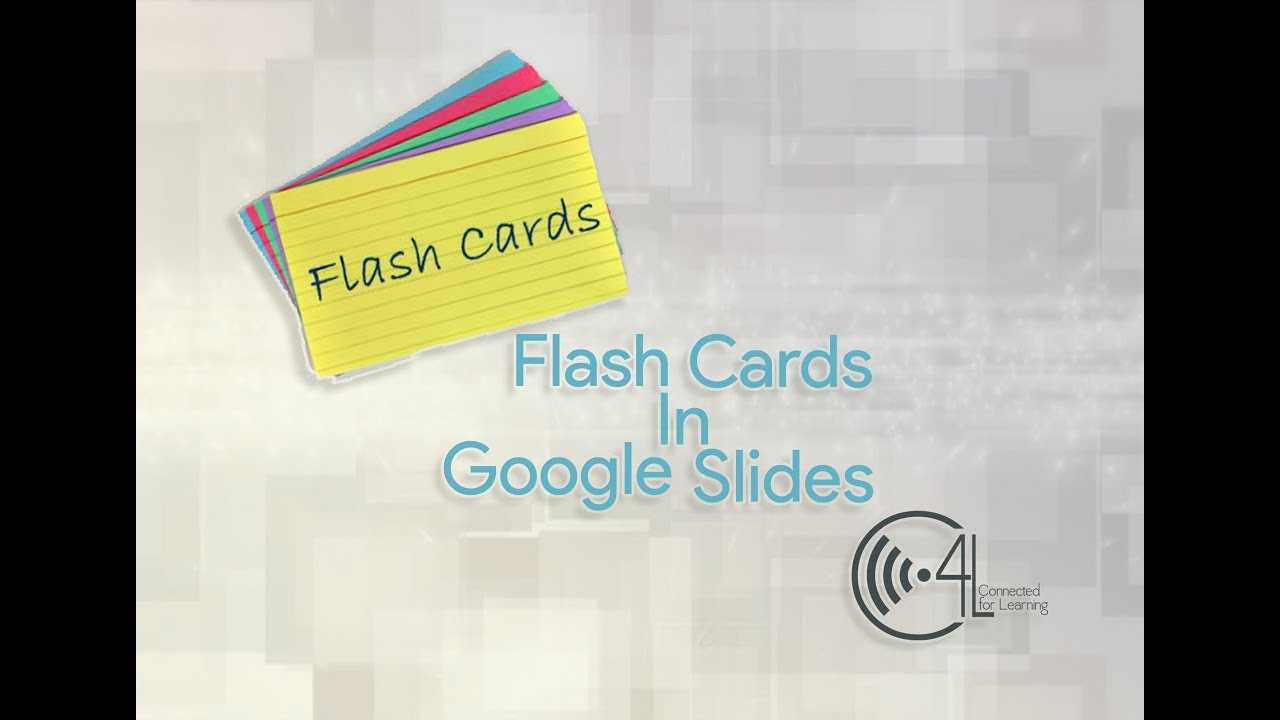 Flash Cards In Google Slides With Regard To Index Card Template Google
