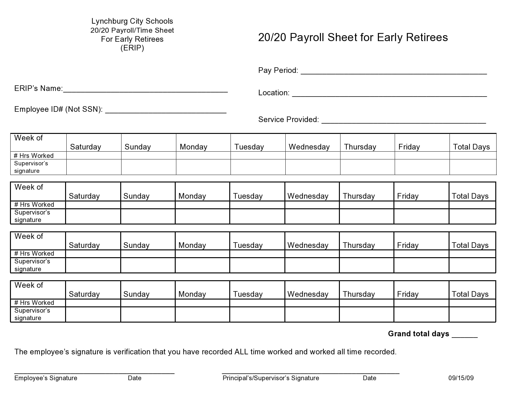 30 Free Payroll Templates [Excel, Word] TemplateArchive