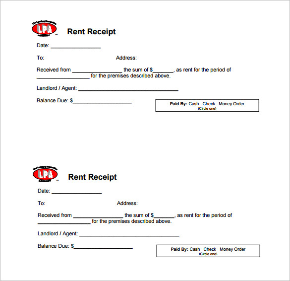 Receipt Template Doc for Word Documents in Different Types You Can Use