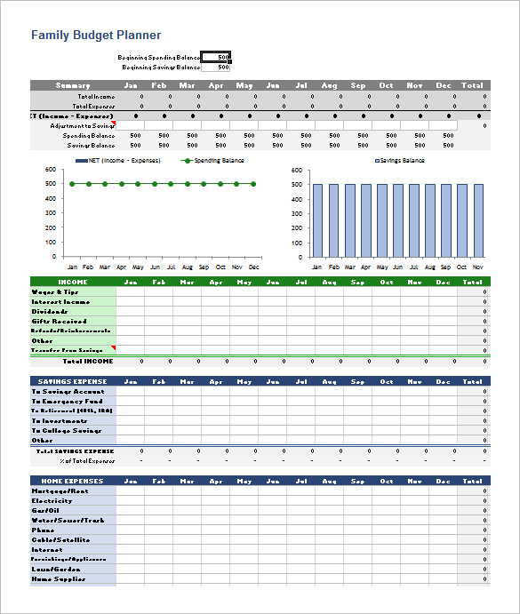 Basic Budget Template