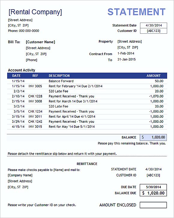 Simple Invoice Template Word