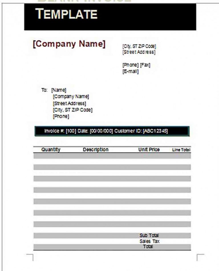 Invoice Template Google Docs and how to make it better and impressive