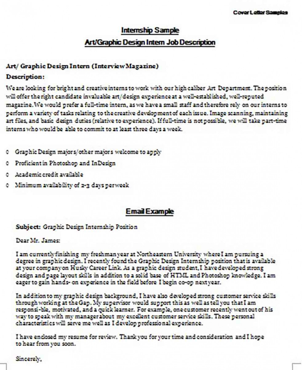 Graphic Design Cover Letter and how to make it interesting ... (982 x 1200 Pixel)
