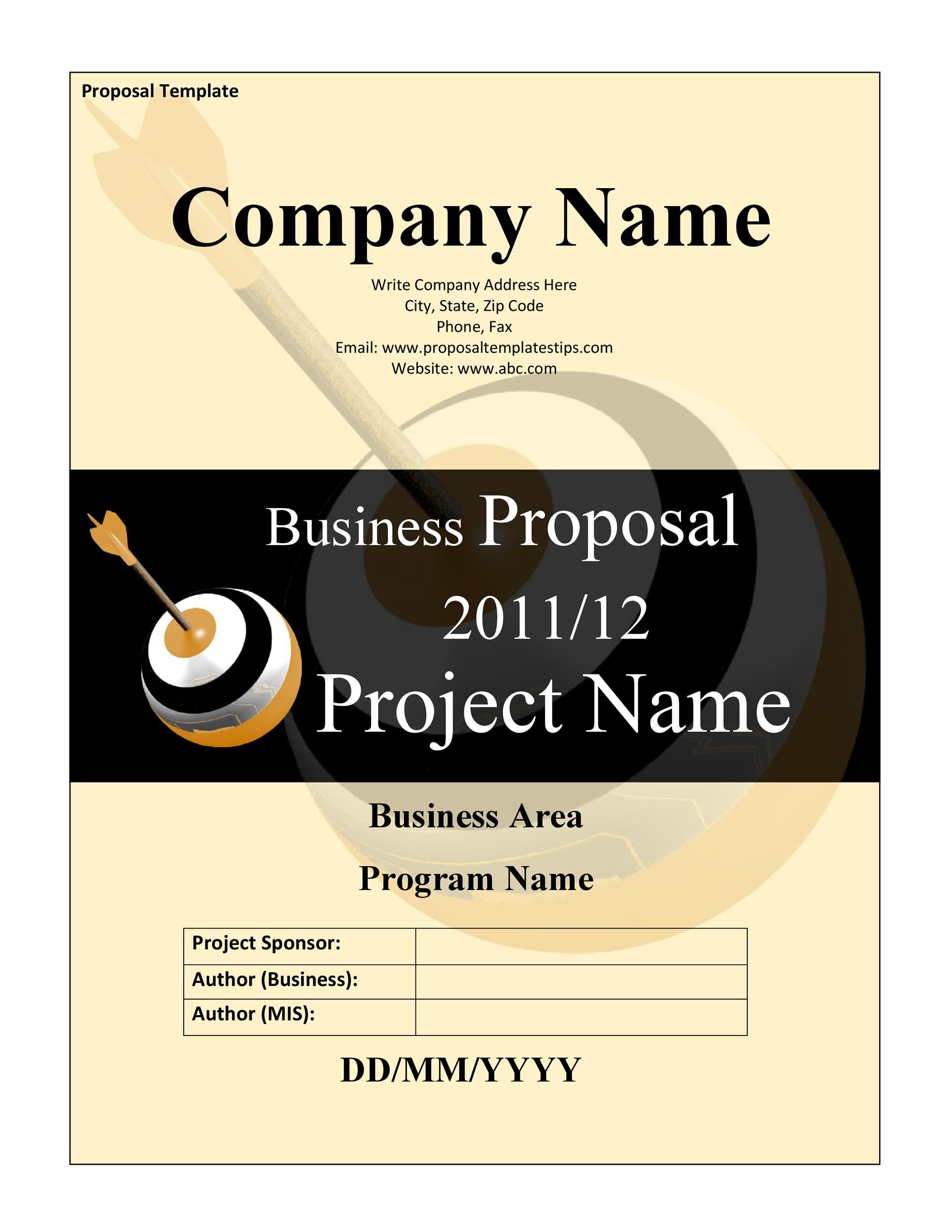 30+ Business Proposal Templates & Proposal Letter Samples