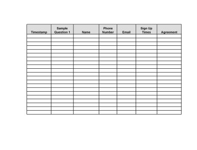 40 Sign Up Sheet / Sign In Sheet Templates (Word & Excel)