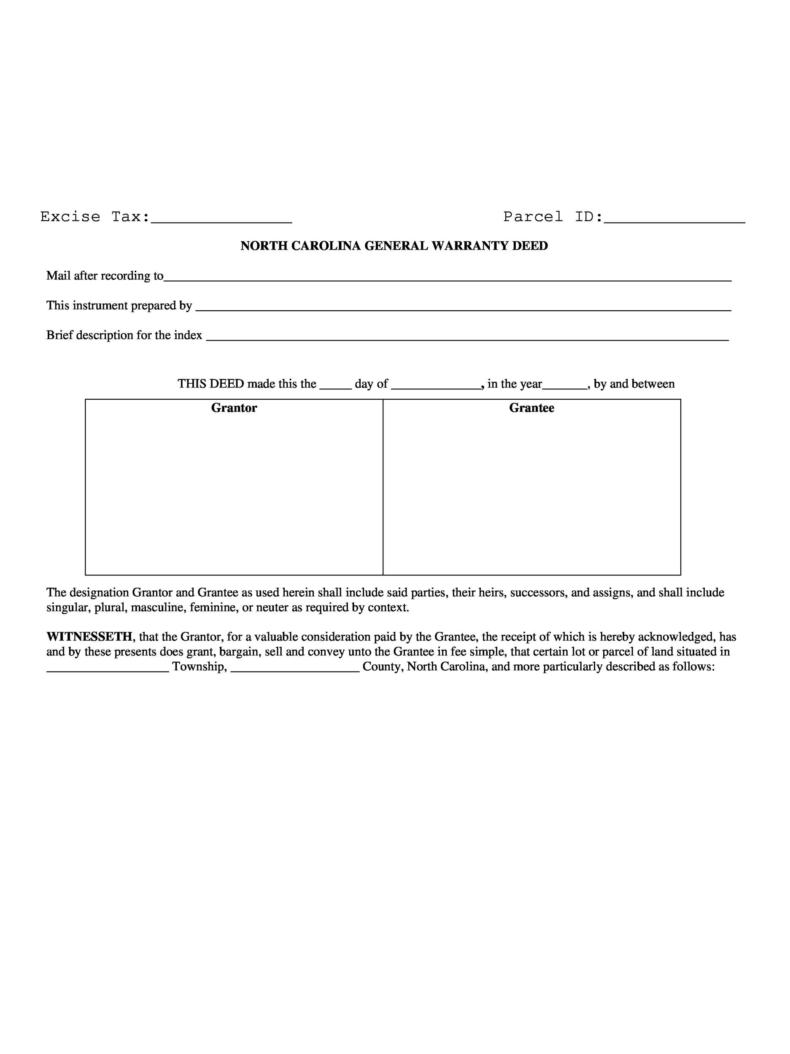 40+ Warranty Deed Templates & Forms (General, Special) ᐅ TemplateLab