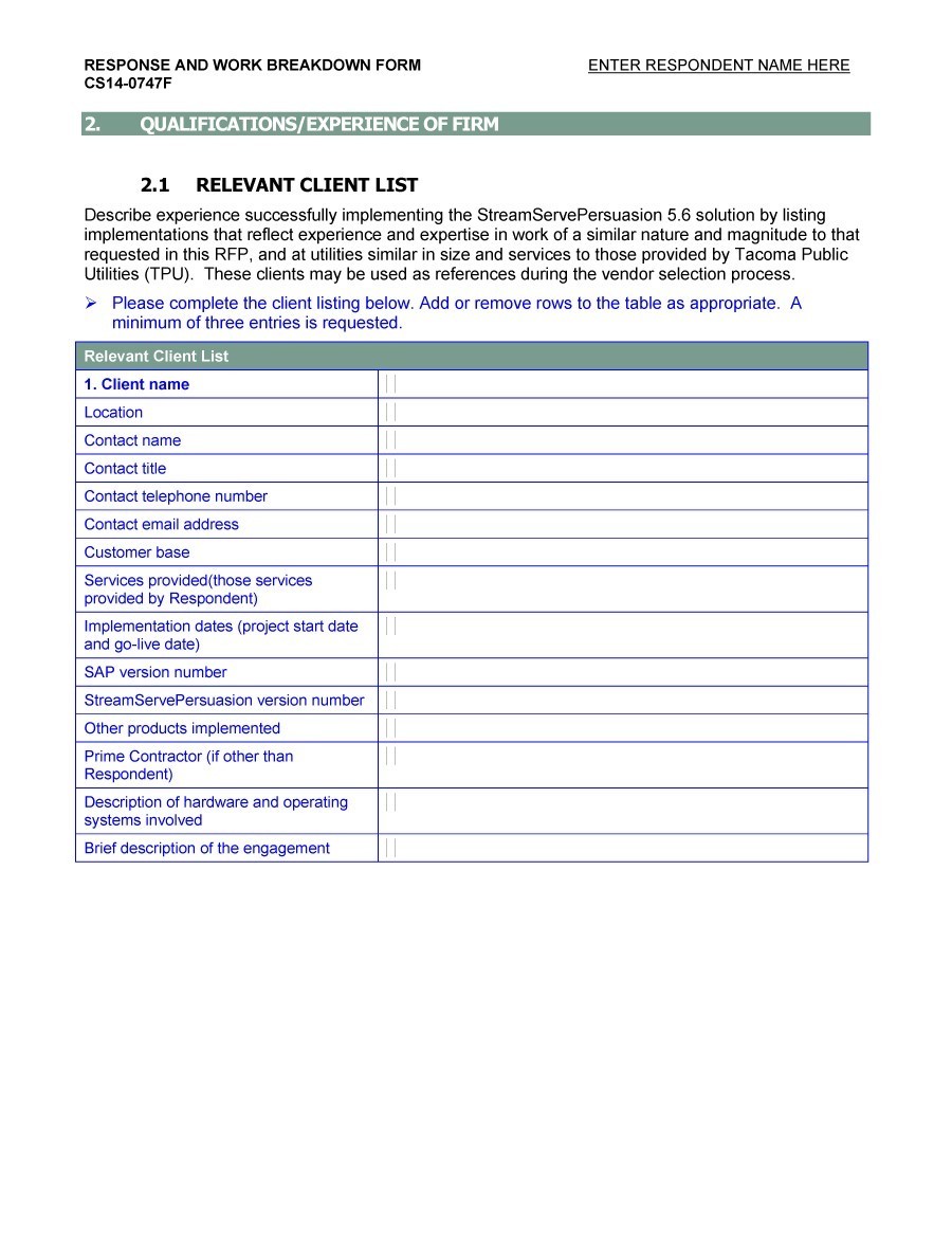 40+ Best Request for Proposal Templates & Examples (RPF Templates)