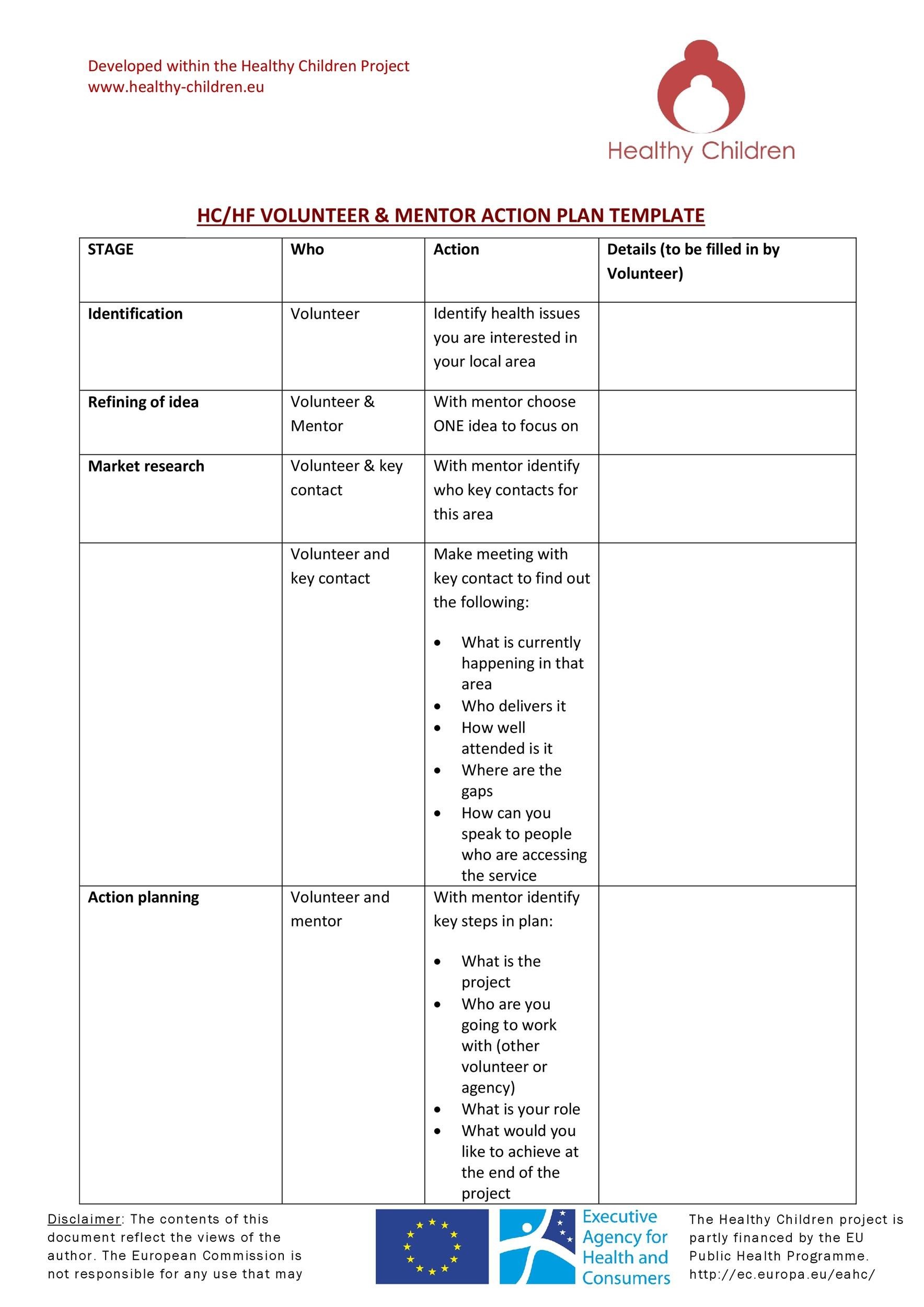 45 Free Action Plan Templates (Corrective, Emergency, Business)