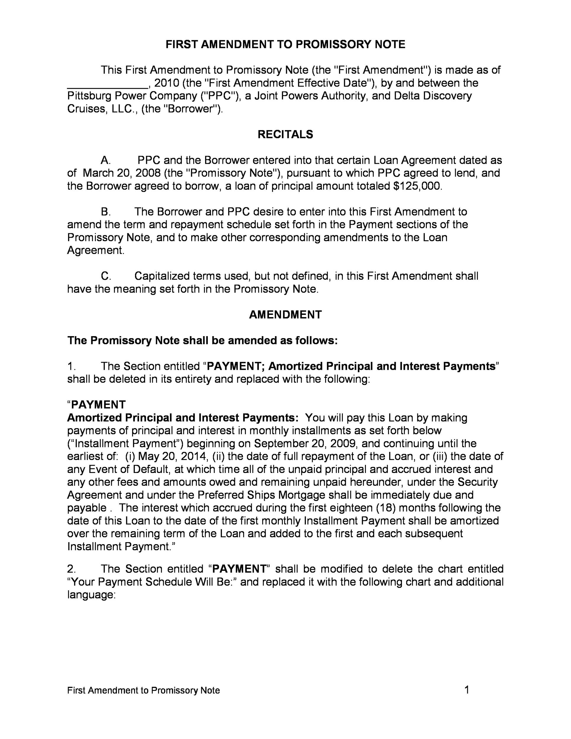 Unsecured Loan Agreement Template Free