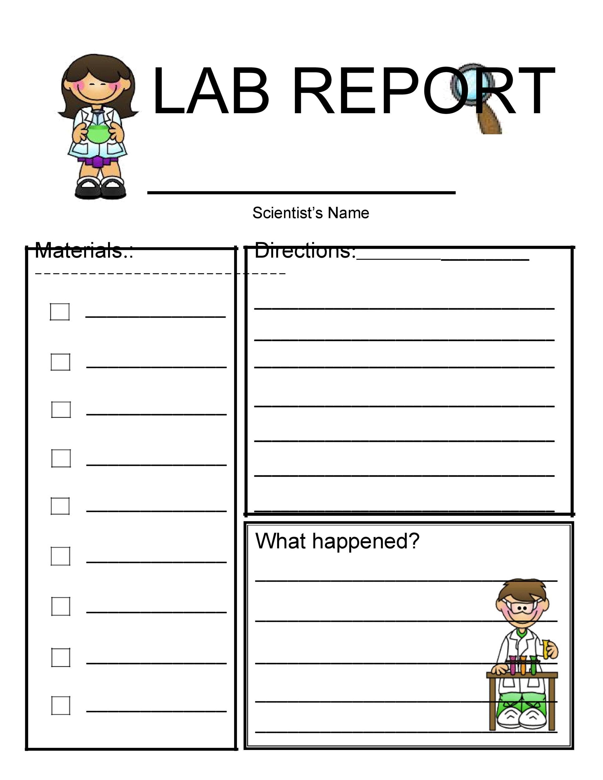 Reading Log Template For Middle School