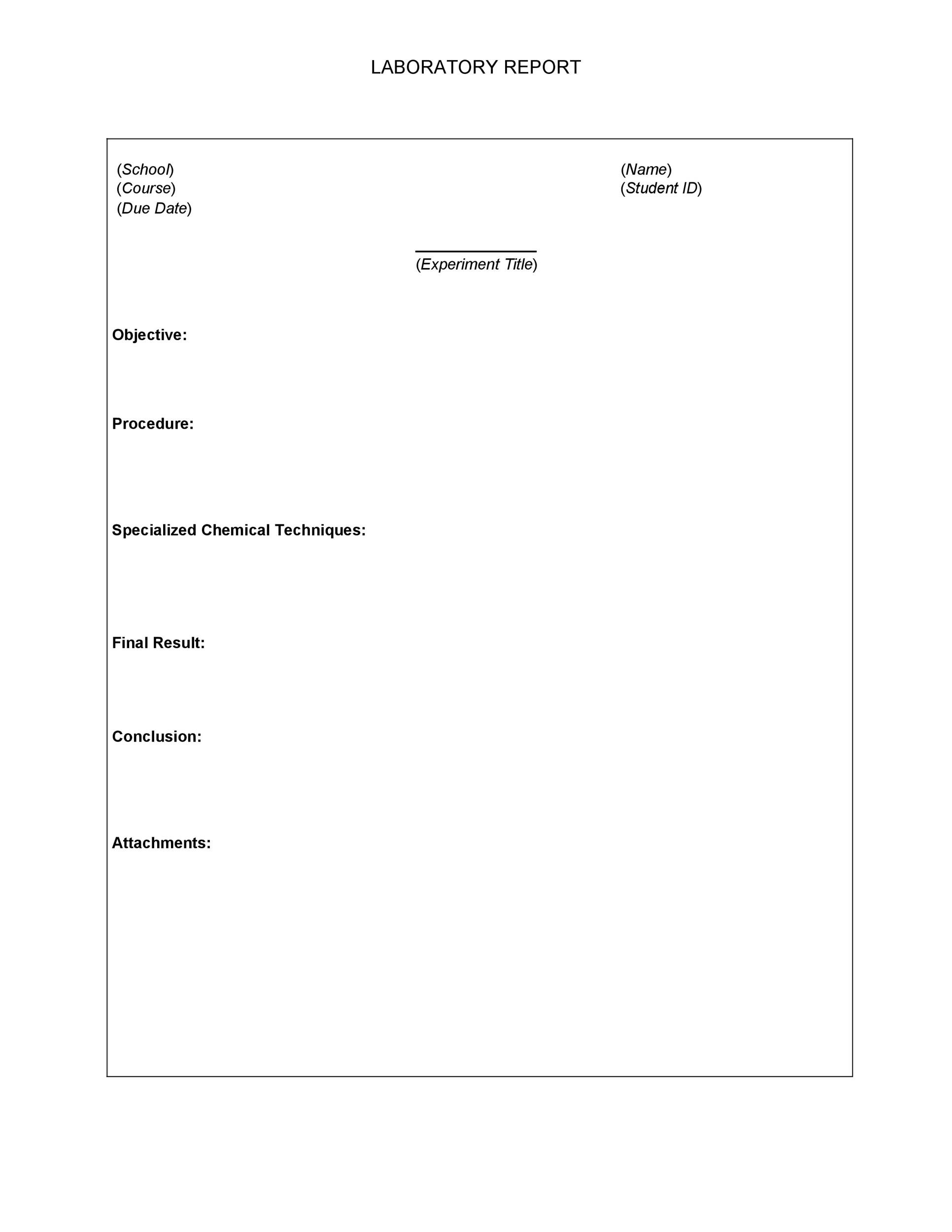 School Psychologist Report Template