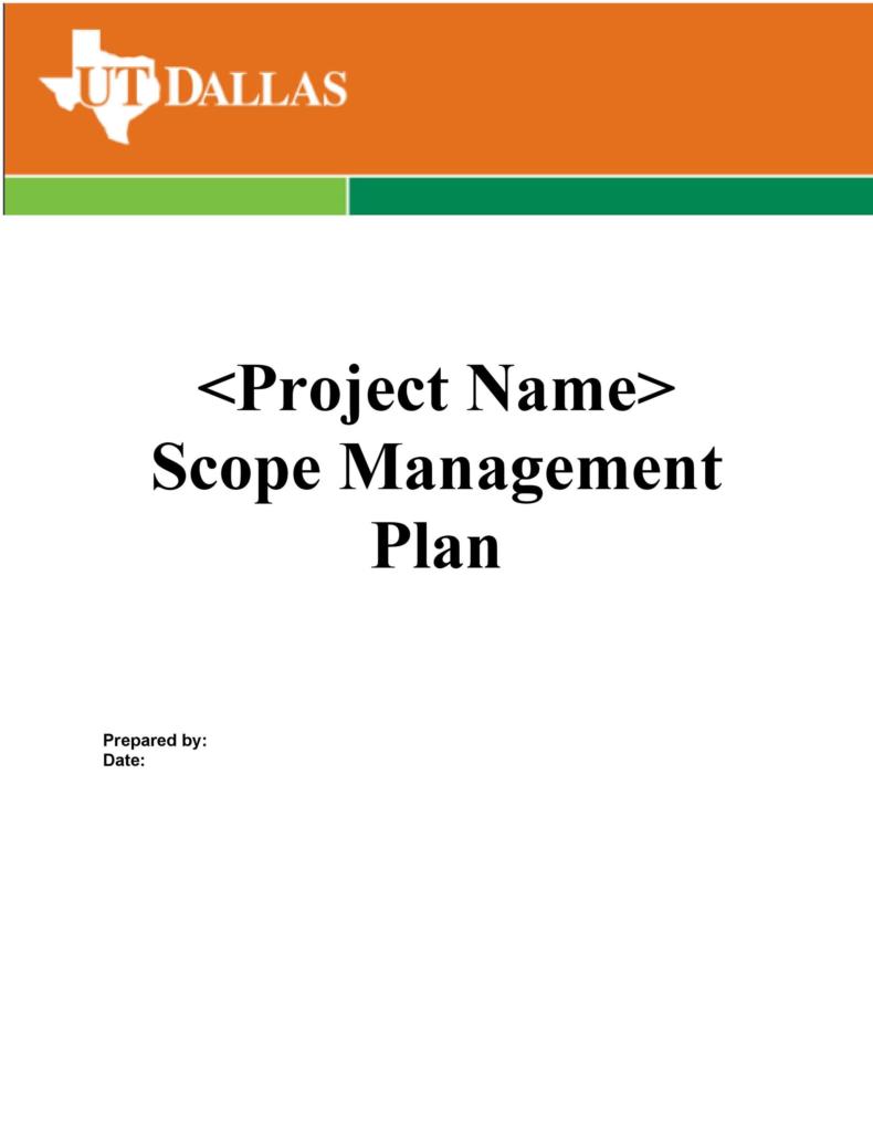 43 Project Scope Statement Templates & Examples ᐅ TemplateLab 43 Project Scope Statement Templates & Examples ᐅ TemplateLab