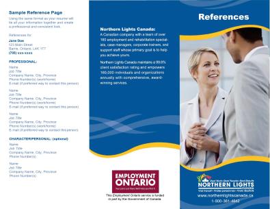 40 Professional Reference Page / Sheet Templates ᐅ TemplateLab