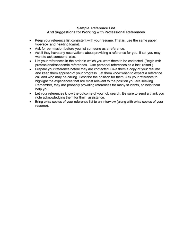 40 Professional Reference Page / Sheet Templates ᐅ TemplateLab 40 Professional Reference Page / Sheet Templates ᐅ TemplateLab