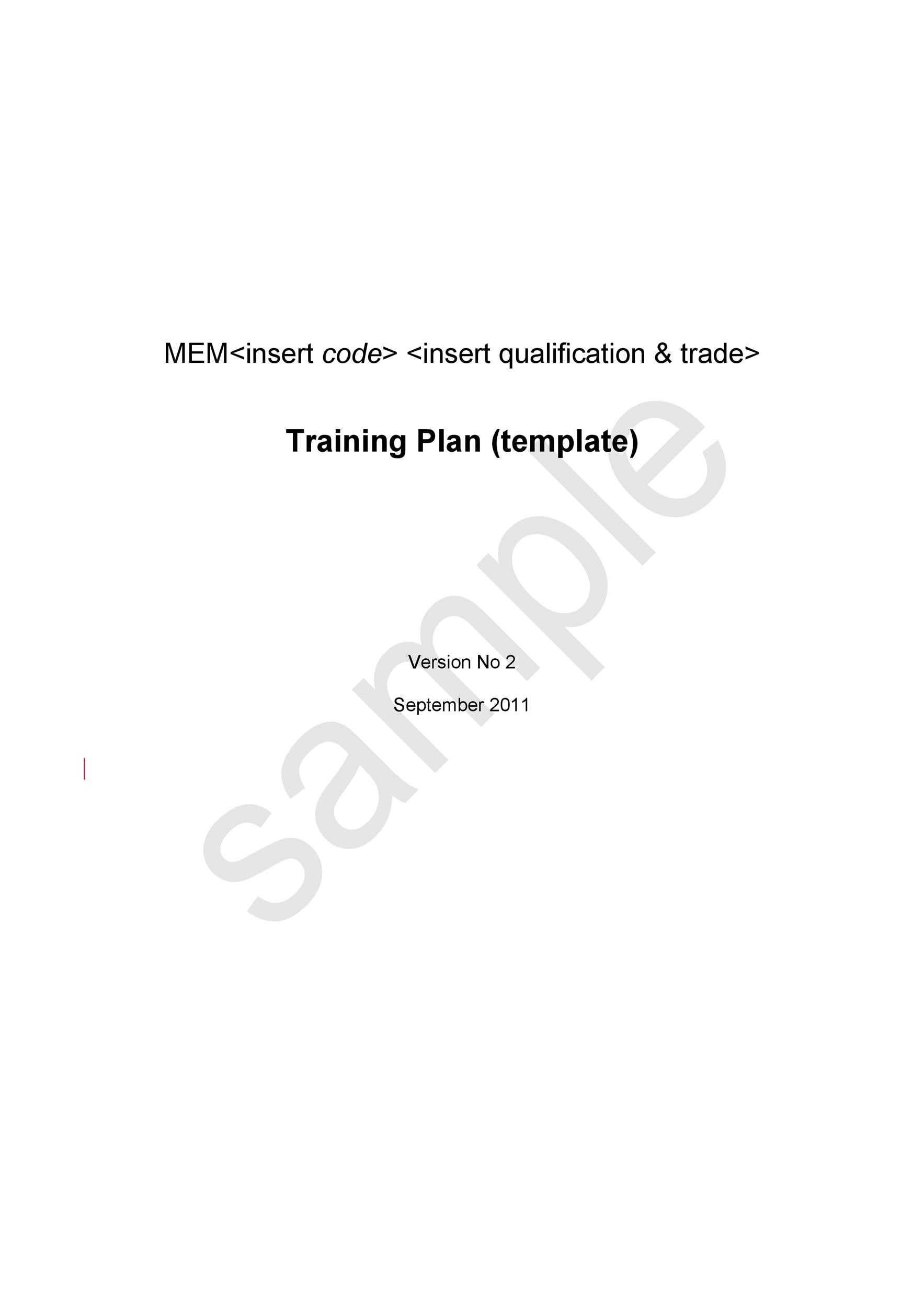 Training Manual 40+ Free Templates & Examples in MS Word